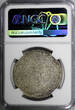 1 Rial 1903 Morocco Abd al-Aziz Silver AH1321 PA  NGC AU58 PARIS Nice Toned Y# 22.2(4)