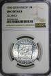 Czech Republic 10 Korun Czechoslovakia Silver 1930  30 mm NGC UNC DETAILS KM# 15 (026) NGC unz DETAILS KM