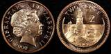 2 Pence Gibraltar Elizabeth II 2000  BU KM# 774 RANDOM PICK (1 Coin) (23 976) Uncertified