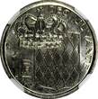 1 Franc Monaco Rainier III 1968  Paris Mint NGC MS65 TOP GRADED KM# 140 (48)