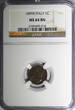 1 Centesimo Italy Umberto I Copper 1899 R  NGC MS64 BN KM# 29 (018)