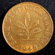 1 Pfennig Germany - Federal Republic 1948 G  Baden-Württemberg KM# A101 (23 342) Uncertified