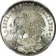 25 Pesos MEXICO Silver 1968 Mo  NGC MS65 Olympic Games Even Rings KM# 479.1 (9)