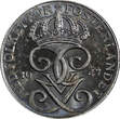 1 Öre Sweden Gustaf V Iron 1947  Choice Unc KM# 810 (21 863) Uncertified
