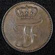 Finland 3 Pfennig German States MECKLENBURG-SCHWERIN 1864 A  LAST YEAR XF KM# 310 (187) Uncertified