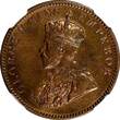 1/4 Anna India-British George V Bronze 1935 (C)  NGC MS64 BN KM# 512 (018)