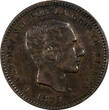 5 Centimos SPAIN Alfonso XII Bronze 1879 OM  Choice XF Condit. KM#674 (10 506) Uncertified