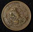 20 Centavos Mexico ESTADOS UNIDOS MEXICANOS Bronze 1944  KM# 439 (27 585) Uncertified
