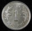 1 Markka FINLAND Iron 1952 H  Last Year Type aUNC KM# 30b (27 182)