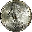 50 Centimes FRANCE Silver 1916  NGC MS63 KM# 854 (048)