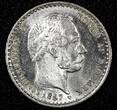 10 Øre DENMARK Christian IX Silver 1897 VBP  UNC KM# 795.2 (24 718) unz