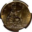 United Kingdom 1927 Farthing 1927 Great Britain George V (1910-1936) Bronze  NGC MS64 RB KM# 825 (75)