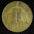 1000 Reis BRAZIL José de Anchieta Aluminum-Bronze 1938  KM# 541 (27 808) Uncertified