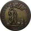 United Kingdom MEDAL GREAT BRITAIN 1761 CORONATION  OF CHARLOTTE 34mm By Lorenz Natter. (10 584)