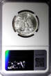 50 Centavos Mexico ESTADOS UNIDOS Silver 1944 M  NGC MS66 GEM BU KM# 447 (029)