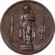Bronze FRANCE  1833 Medal Re-installation of Napoleon´s Statue UNC Sch-1592 (277)