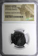 Denarius 253 -268 AD ROMAN.Gallienus AD 253-268 BI Double- / Rev. Providentia NGC (014)