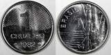 1 Cruzeiro 1979 BRAZIL 1979-1984  UNC /BU KM# 590 RANDOM PICK (1 Coin) (25 004) unz