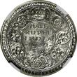 1/2 Rupee India-British George VI Silver 1942 (B)  Bombay NGC AU58 KM# 552 (013)