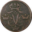 Sweden Frederick I Copper 1749 1 Ore, S.M. 29,75mm KM# 416.1 (21 162) Uncertified