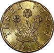 United Kingdom 3 Pence Great Britain George VI Nickel-Brass 1942  WWII Issue KM# 849 (21 422) Uncertified