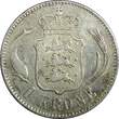 1 Krone Denmark Christian IX Silver 1892 HC CS  Last Year SCARCE KM# 797.1 (38) Uncertified