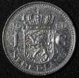1 Gulden Netherlands Juliana Nickel 1980  25 mm Last Year KM# 184a (27 949) Uncertified