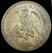 Peso Mexico Silver 1901 ZS FZ  Zacatecas High Grade Luster Toned KM# 409.3 (885) Uncertified
