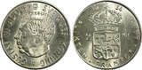 2 Kronor SWEDEN Gustaf VI Silver 1952-1966 TS  UNC/BU KM# 827 RANDOM PICK (1 C.) unz
