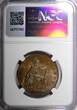 United Kingdom 1 Penny GREAT BRITAIN George V Bronze 1936  NGC MS63 BN NICE TONING KM# 838 (026)