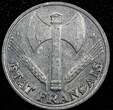 50 Centimes France Aluminum 1944 B  WWII Issue Beaumont Mint KM# 914.2 (24 970) Uncertified