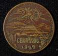 20 Centavos Mexico ESTADOS UNIDOS MEXICANOS Bronze 1955  Better Date KM# 439 (76) Uncertified