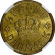 1/2 Krone Denmark Christian X 1926 HCN GJ  NGC MS64 KEY DATE KM831.1 (010)