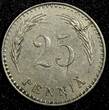 Finland Copper-Nickel 1929 25 Penniä Mint-200,000 KEY DATE KM# 25 (24 149) Uncertified