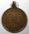 Medal FRANCE Religious  Leon XIII Christian Holy Heart of Jesus Glory Love (28)