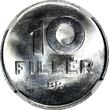 Hungary Aluminum 1983 BP 10 Fillér NGC MS66 TOP GRADED BY NGC KM# 572 (005)