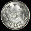 10 Øre DENMARK Christian IX Silver 1897 VBP  UNC KM# 795.2 (24 718) unz