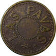 TOKEN COSTA RICA  ERNESTO ROHRMOSER HNOS - LAS PAVAS 20,5mm Struck England (51)