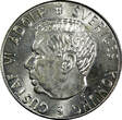 1 Krona SWEDEN Gustaf VI Silver 1952-1968 TS  UNC/BU KM# 826 RANDOM PICK (1 COIN) unz