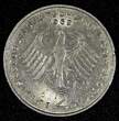 2 Mark Germany 1969 G  20 years of Constitution Konrad Adenauer KM# 124 (018) Uncertified