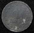 1 Dinar Yugoslavia Zinc 1945  WWII Issue 1 Year Type aUNC/UNC KM# 26 (24 359)