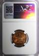 1 Pice India-Republic Bronze 1953 (C)  Ashoka Lion NGC MS63 RB KM# 1.4 (038)