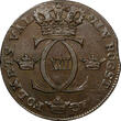 1/2 Skilling SWEDEN Carl XIII Copper 1815  NICE DETAILS KM# 590 (9753) Uncertified