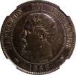 10 Centimes FRANCE Napoleon III Bronze 1853 BB  NGC UNC DETAILS KM# 771.3 (11) NGC unz DETAILS KM