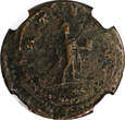 Denarius 253 -268 AD ROMAN.Gallienus AD 253-268 BI Double- / Rev. VIRTUS NGC (10)