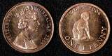 1 Penny Gibraltar Elizabeth II 2004  British Occupation BU KM#1046 RANDOM PICK Uncertified