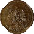 2 Centavos Mexico ESTADOS UNIDOS MEXICANOS Bronze 1927 Mo  NGC MS63 BN KM# 419(4)