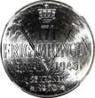 25 Kroner Norway Olav V Silver 1970  NGC MS66 Anniversary of Liberation KM#414(2)