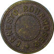 TOKEN COSTA RICA  ERNESTO ROHRMOSER HNOS - LAS PAVAS 20,5mm Struck England (51)