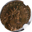 Denarius ROMANO-GALLIC EMPIRE Tetricus I 271-274 AD Billon Double /Rev.Virtus NGC